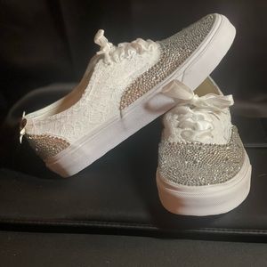 Custome rhinestone shoes